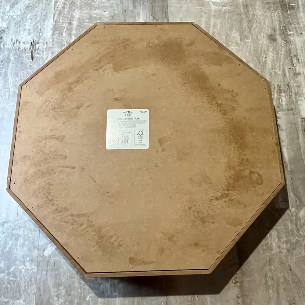 Target wood serving